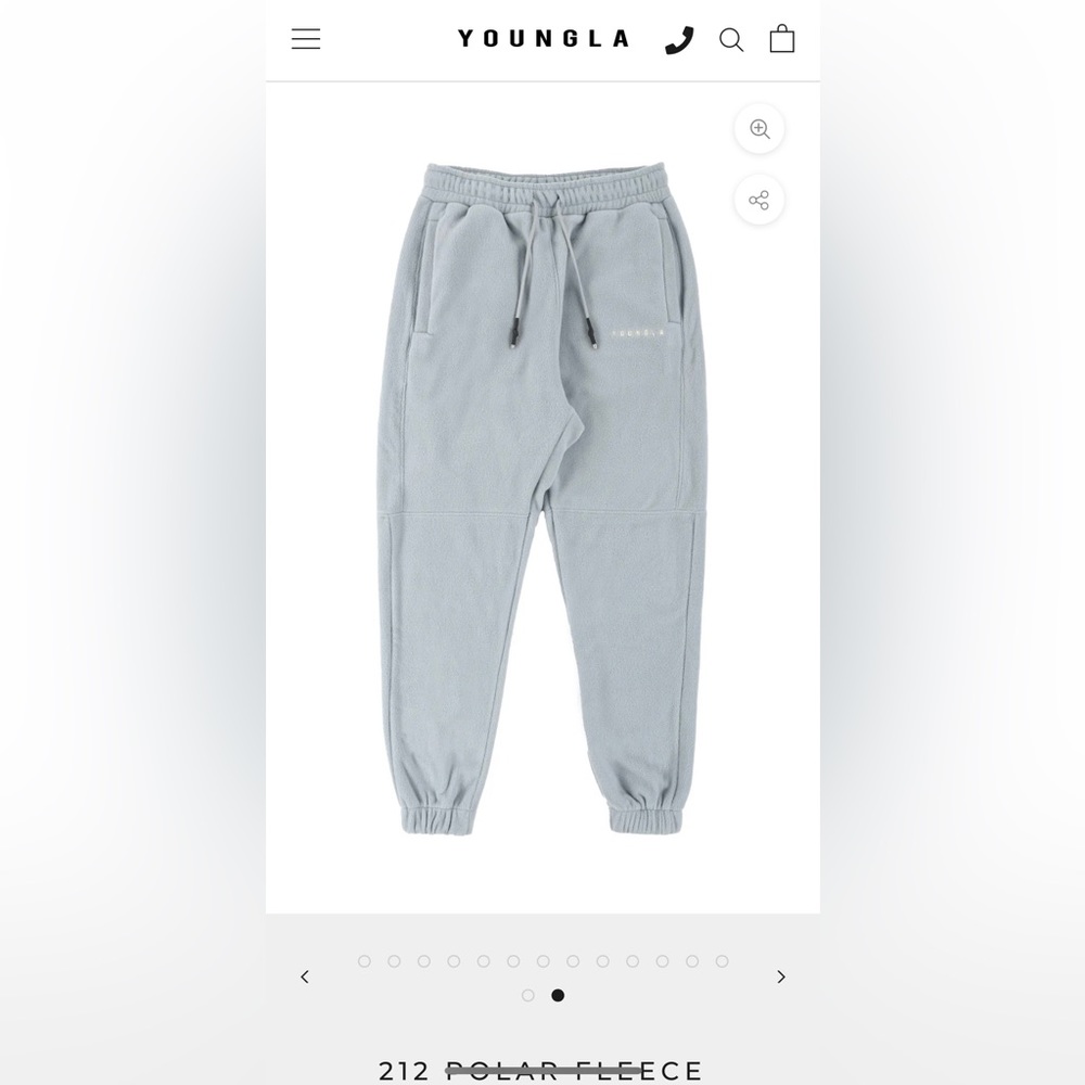 Young La 212 Polar Fleece Jogger